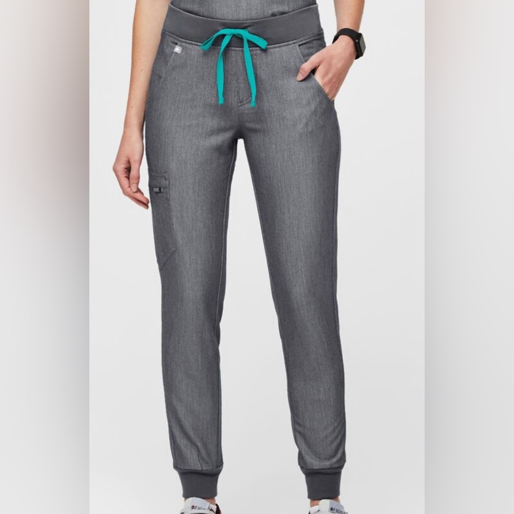 Figs Zamora Jogger Scrub Pants GRAPHITE Medium Tall